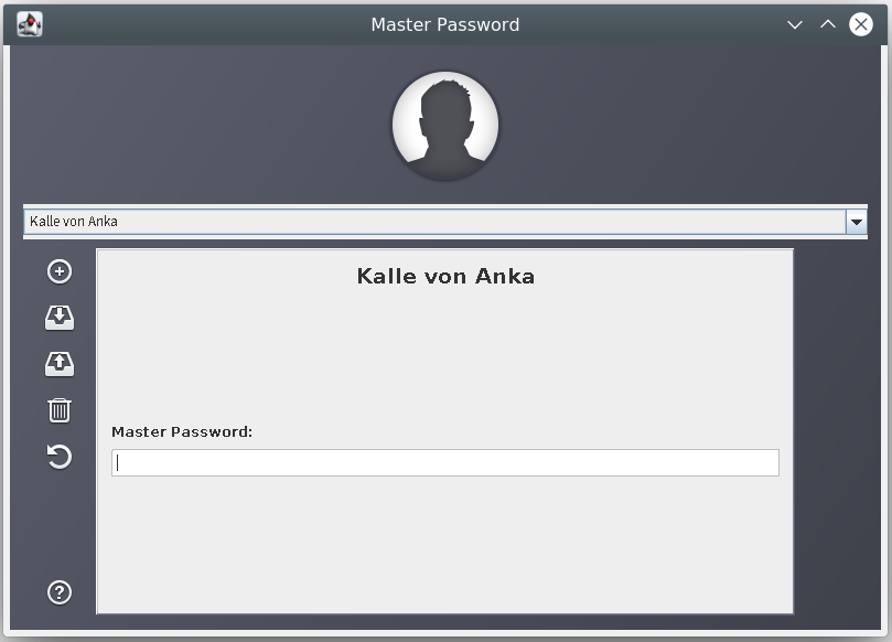 Master Password