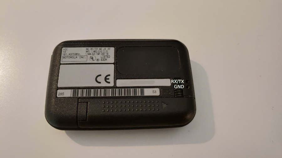 Kontakterna på en Motorola Scriptor LX2