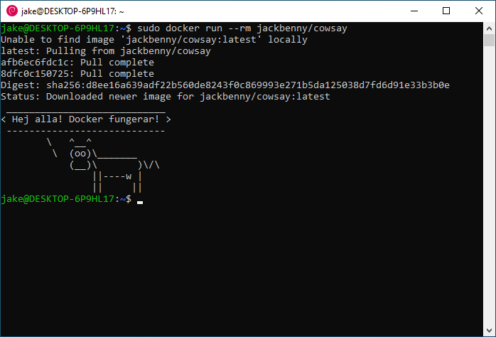 Docker i WSL2